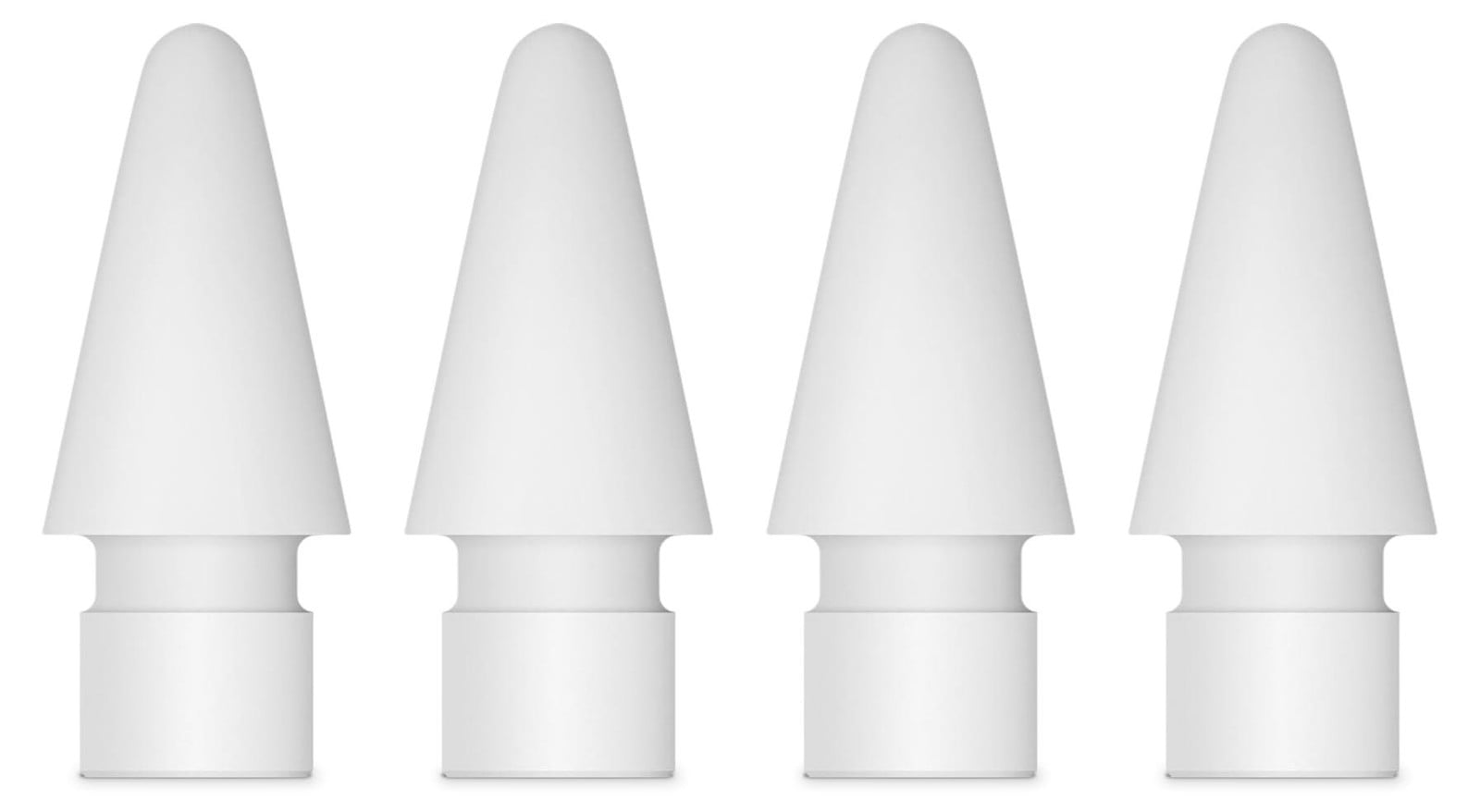 Apple Pencil Tips, 4 stuks, wit