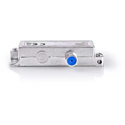 Nedis Satelliten-Splitter - 5 - 2400 MHz - 10.5 dB - Anzahl Eingänge: 1 - Anzahl der Ausgänge: 3 - Impedanz: 75 Ohm - Zink - Silber