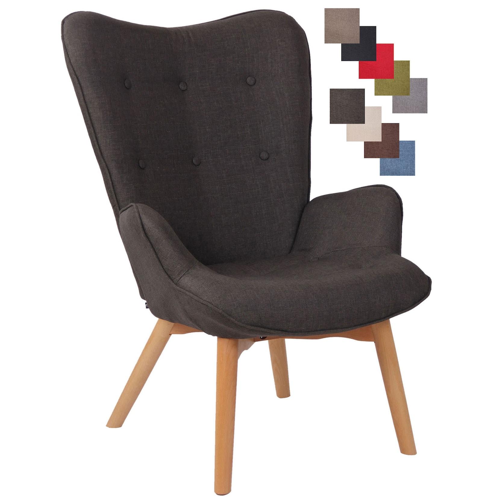 CLP Lounger Durham Stoff Farbe: dunkelgrau