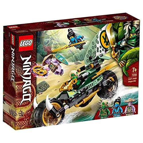 LEGO 71745 NINJAGO Lloyd's Jungle Motorfiets bouwset met Lloyd en Nya minifiguren