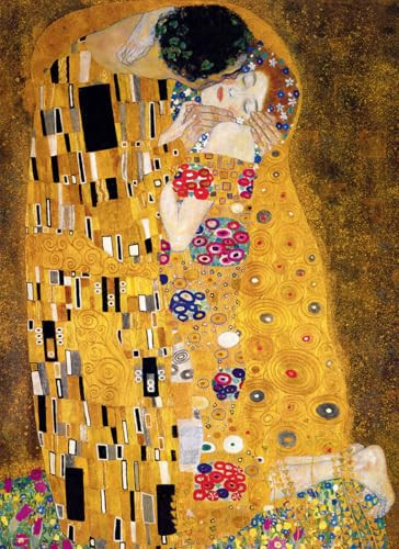 EuroGraphics Puzzel De Kus van Gustav Klimt, 1000 stukjes