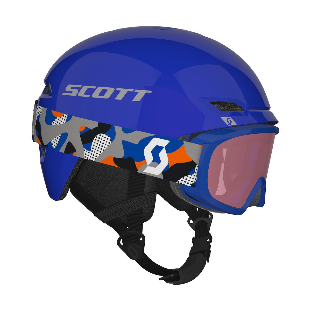 Scott Combo Hlmt Keeper 2+Goggle Jr Witty blue/grey (1099) M 2717661099007