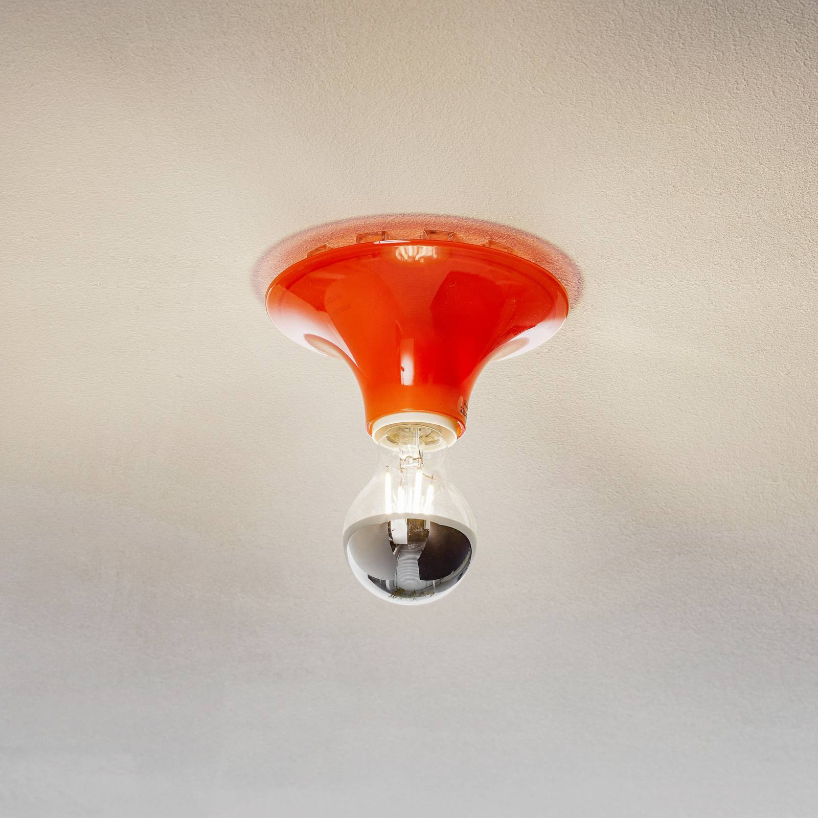 Artemide Teti Design Plafondlamp - Geel/Oranje - Dimbaar