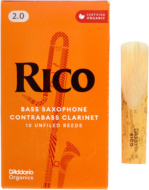 DAddario Woodwinds Rico Contra Clar/Bass Sax 2.0