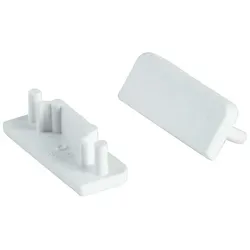 Brumberg 53114070 Endkappen-Set zu LED-Anbauprofil 53602, weiss