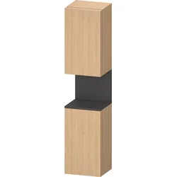 Duravit Collection One Hochschrank, Türanschlag rechts, 400x360x1760mm, Nische Graphit matt, QA1346R49300000, Farbe: Eiche Natur