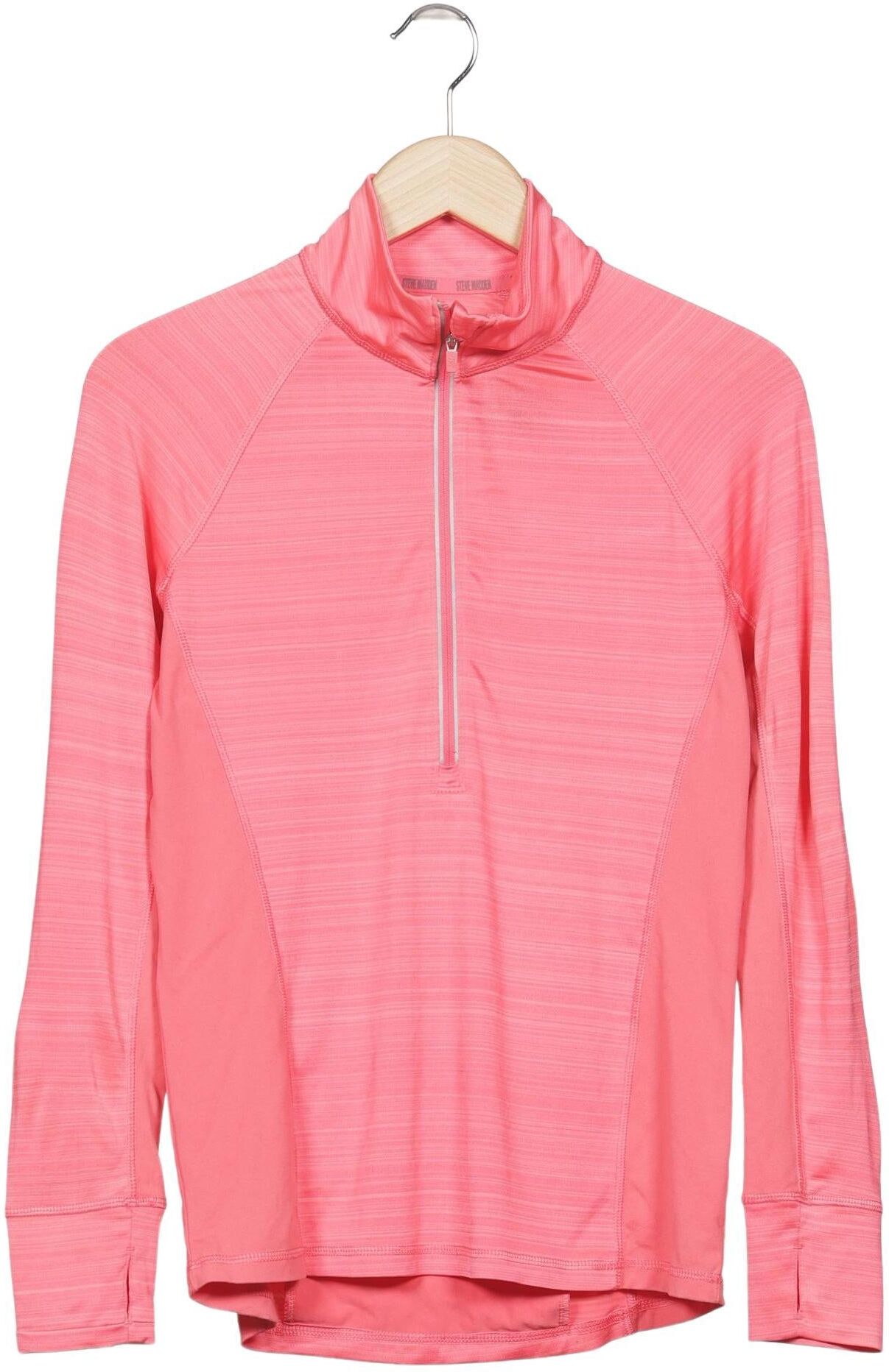 Steve Madden Damen Langarmshirt, Pink, Gr. S, kein / Etikett - Second Hand