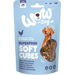 WOW DOG Soft Cubes Huhn 6x150 g