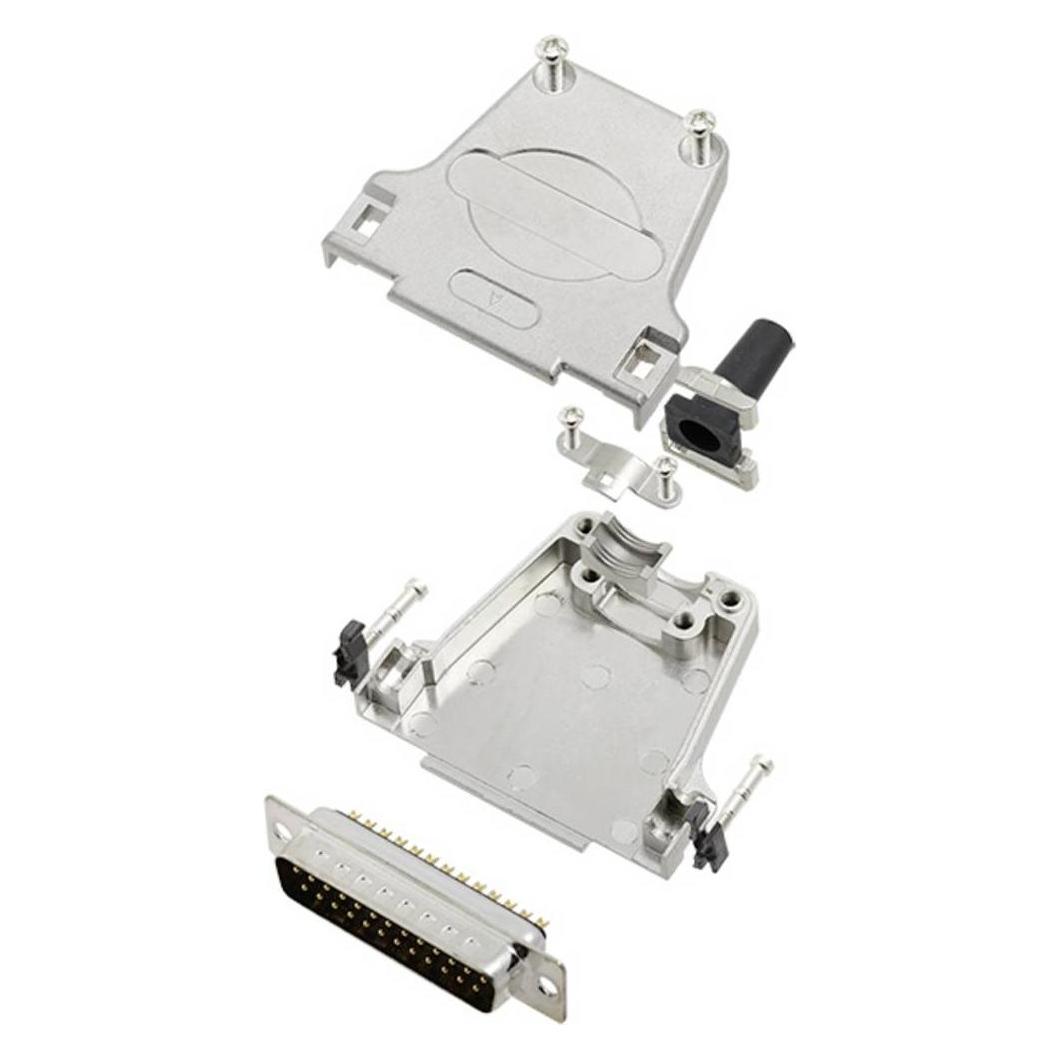 Tru Components TCDTZF25DMPK 7708992 D-SUB Stiftleisten-Set 180 ° Polzahl (num): (7708992)