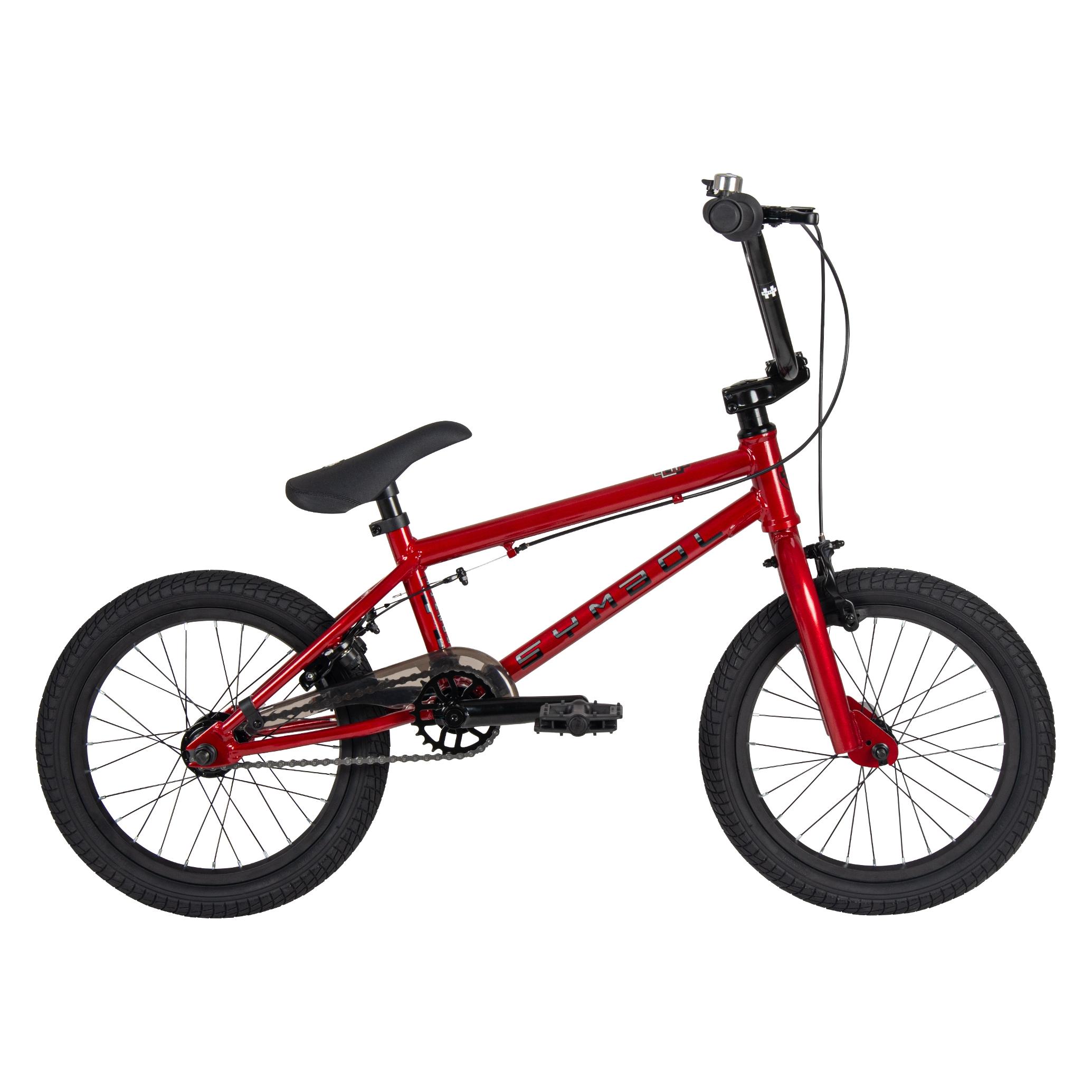 Huffy Symbol Freestyle BMX-Fahrrad, 16-Zoll, Candy Rot (HUFFY)