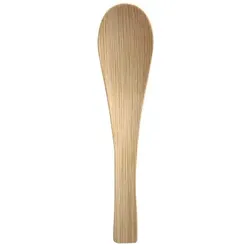 Papstar 1000 Fingerfood - Löffel, Bambus pure 13 cm Asia