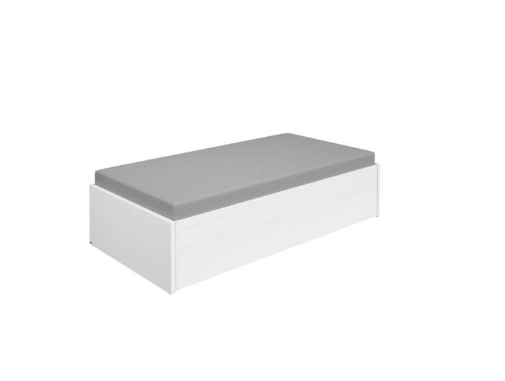 Paidi Ausziehbett, Weiß, Höhe ca. 15 cm, 100x200 cm, Kinderzimmer & Jugendzimmer, Kindermöbel, Kinderbetten, Ausziehbetten