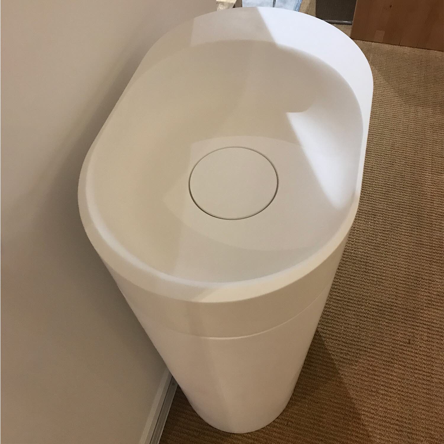 Riho Valor Column Waschtisch-Säule 48 x 32 cm, Badkeramik, W029001105, weiß matt