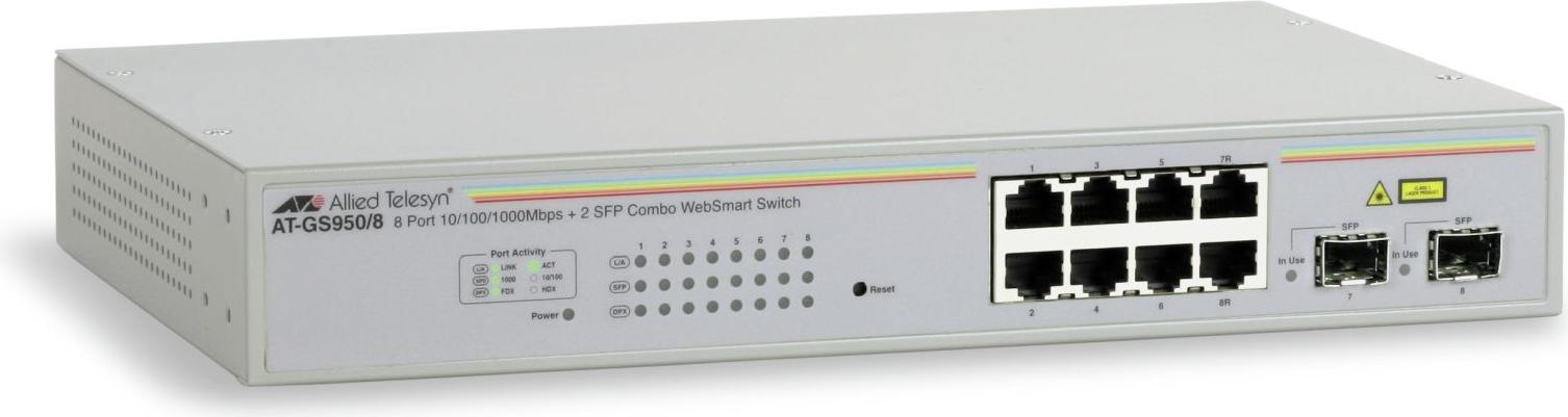 Allied Telesis AT-GS950/8-50, Managed