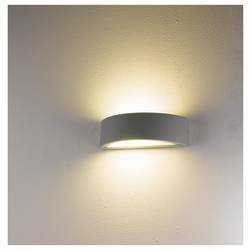 Heitronic VO-501428 LED-Außenwandleuchte LED E27 10 W Weiß