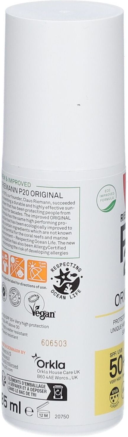 Riemann P20 Original Spf50+ 85 ml Spray