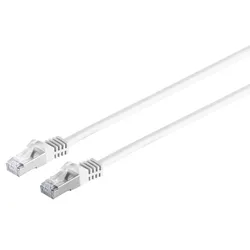 Patchkabel S/FTP Cat.7 weiß 0,5m
