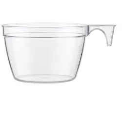 MONOUSO - Mehrweger Becher PS Transparent 190ml (1.000 Stück)