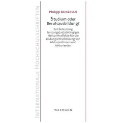 Studium oder Berufsausbildung?, Fachbücher von Philipp Bornkessel