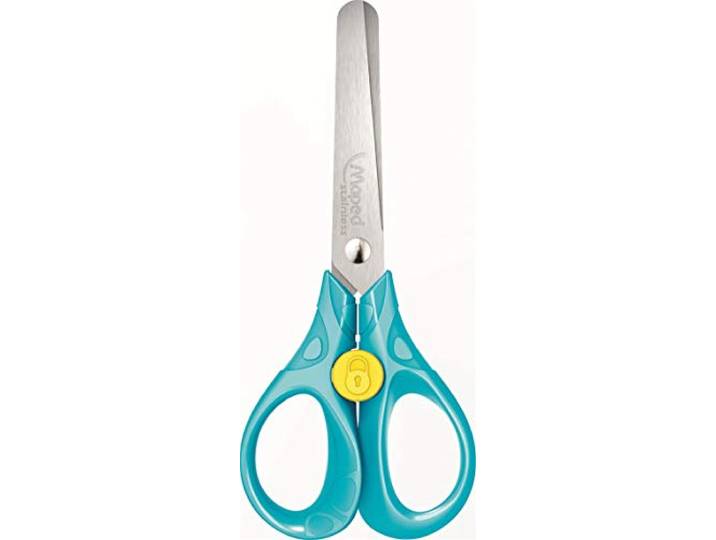 Maped - Security 13 cm kinderschaar, meerkleurig, 473112, verschillende kleuren, 1 stuk