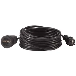 HEDI PVC-Verlängerungsleitung, schwarz, 3x1,5 - VK25P
