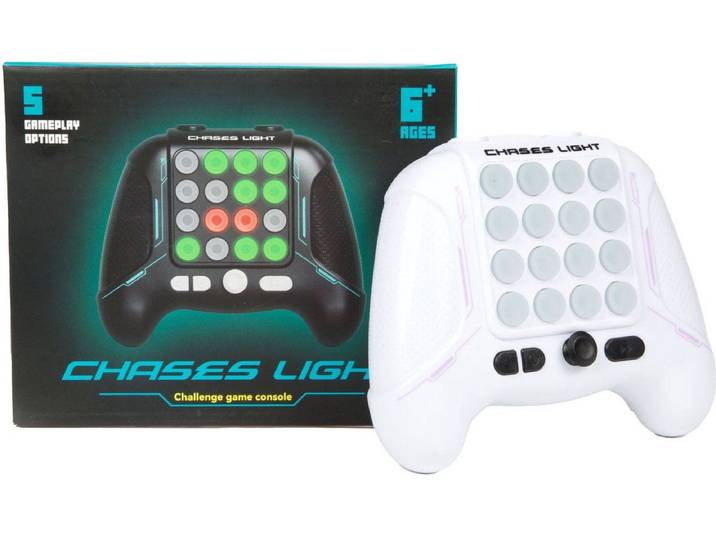 Toi-Toys Chases Light - Elektronisch Spel Game Controller 5in1 - Licht en Geluid