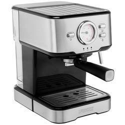 Princess 01.249412.01.001 Kapselmaschine Edelstahl, Schwarz mit Milchaufschäumdüse, mit Druckbrühsystem, mit Filterkaffee-Funktion
