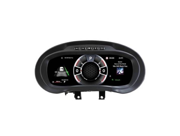 Für POLO 6R MK5 2009-2017 Tachometer Radio Dashboard Instrument LCD Digital Cluster Headup Display Auto Bildschirm