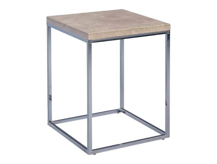 Beistelltisch Olaf, Johann Jakob, silber/betongrau, Holz