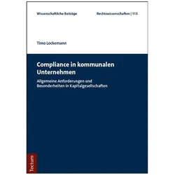 Compliance in kommunalen Unternehmen, Fachbücher von Timo Lockemann