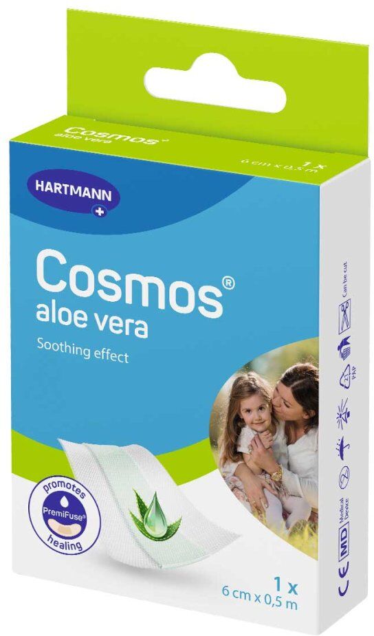 Cosmos Aloe Vera Pflaster 6 cm x 0,5 m