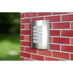 vidaXL Wandleuchte Gartenlampe wasserdicht Design