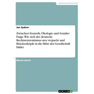 Zwischen Esoterik, Ökologie und Sozialer Frage. Wie sich der deutsche Rechtsextremismus neu verpackt und Brückenköpfe in die Mitte der Gesellschaft