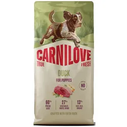 Carnilove True Fresh Junior Ente Junior Hundetrockenfutter Ente Junior