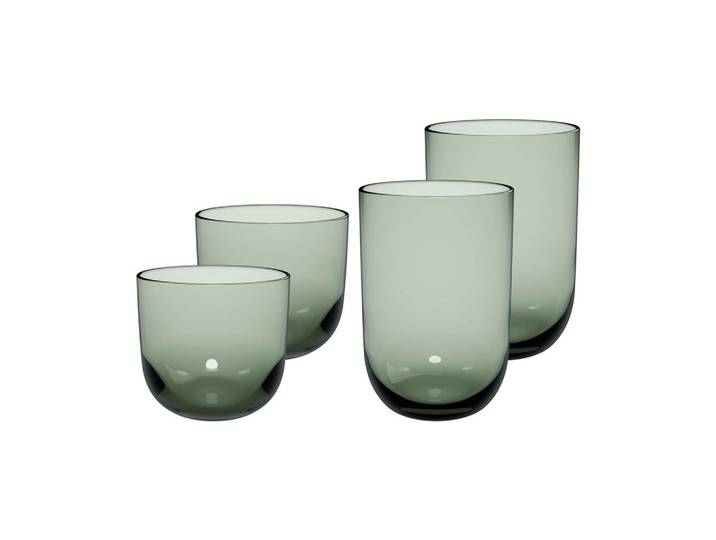 like.Villeroy & Boch Trinkgläser Like Glass Sage 4-tlg., Grün, Gläser, Trinkgläser