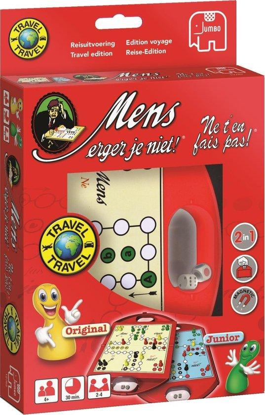 Jumbo Mens Erger Je Niet 12762 Tafelspel Reisversie