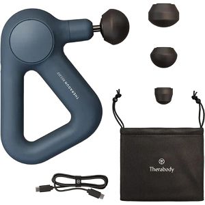 Therabody Massagepistole Theragun Relief navy, 3 Aufsätze & 3 Intensitätsstufen