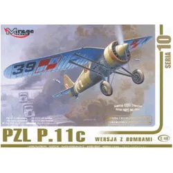 Mirage PZL P-11c-Version von Bomben