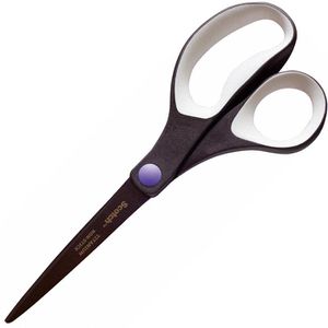 Scotch Büroschere 1468TMX, Titanschere, 20cm, Universalschere, titanbeschichtet, dunkelbraun