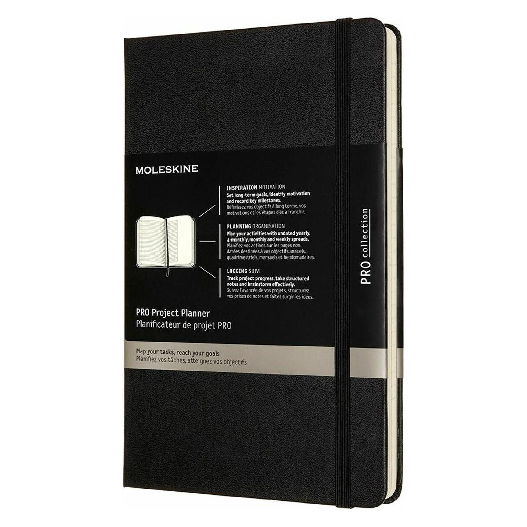 Moleskine Pro Projekt-Planer (A5, Liniert, Harter Einband) (851366)