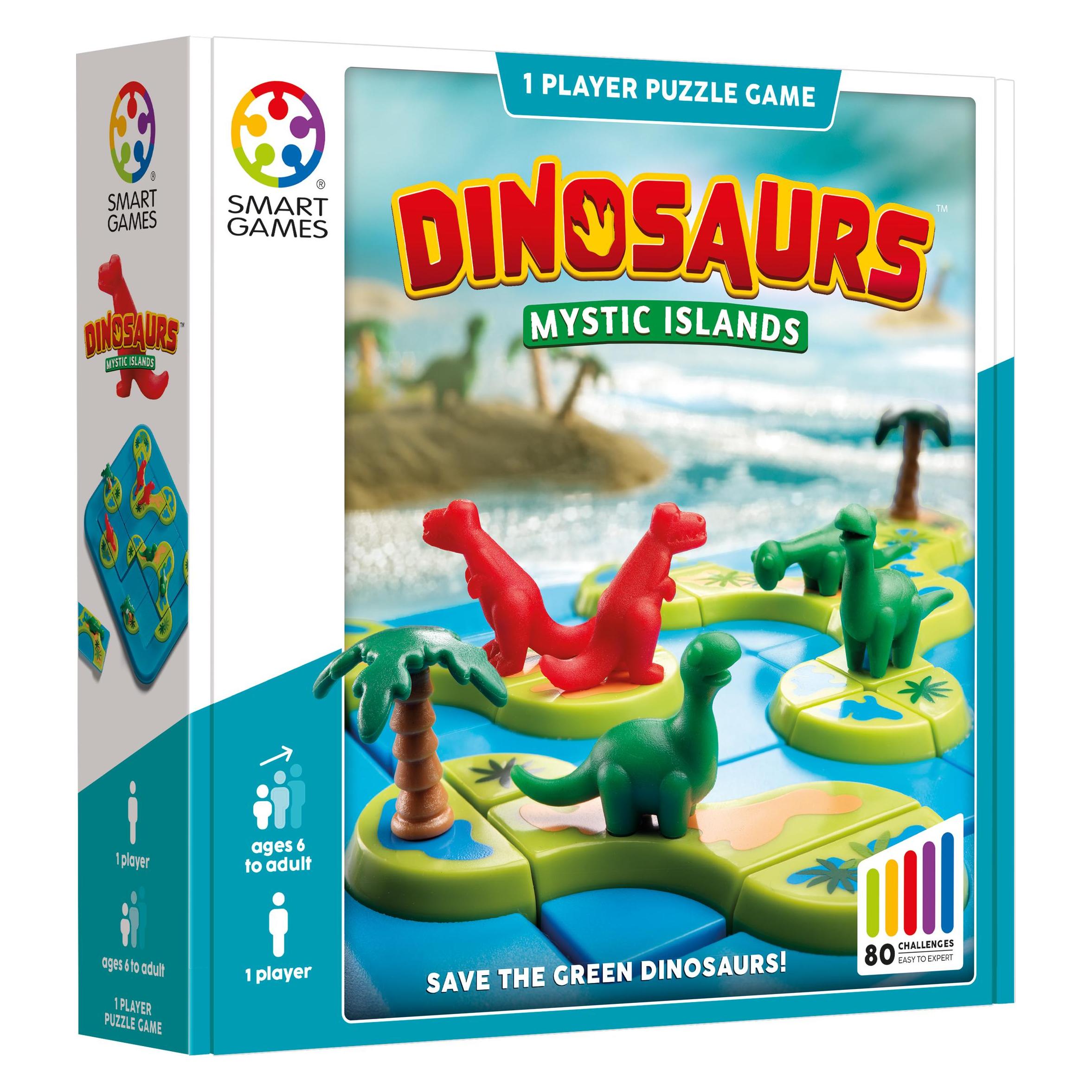 Smart Games Dinosaurs Mystic Islands (Deutsch, Englisch, Französisch, Italienisch, 1 Spieler) (SG 282)