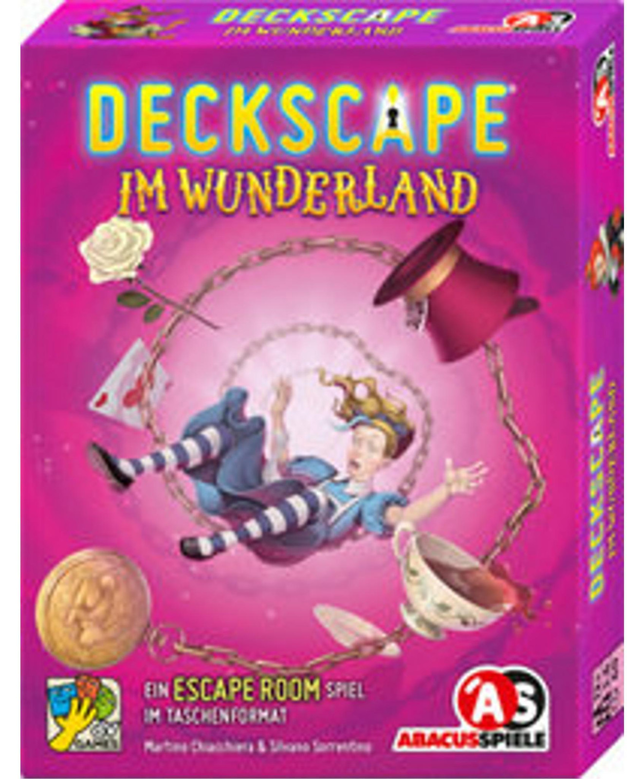 Abacus Deckscape - In het Land van de Wonderen Kaartspel Escape Game voor 12 jaar en ouder