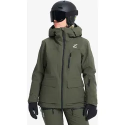 AccXel Insulated 2L Ski Jacket Damen Kambaba Green, Größe:2XL - Skijacken - Grün