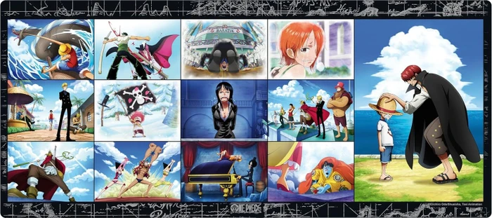 One Piece - Strawhat Crew Memories - Maus- und Tastaturunterlage
