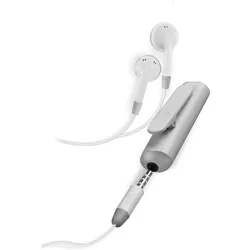 SBS Kabelloser Empfänger mit Stereo-Kopfhörern (Empfänger), Bluetooth Adapter, Weiss