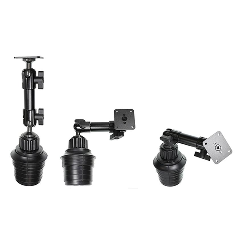 Brodit Sockelhalterung 10,5" Becherhal. 267mm AMPS-Lcher (202018)