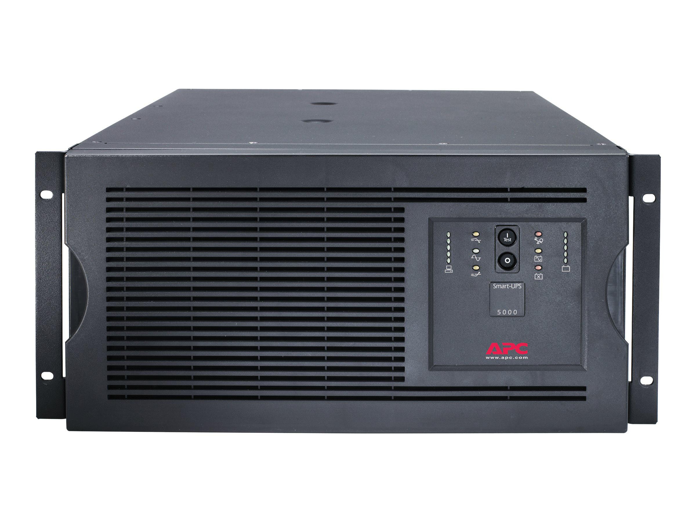 APC Smart UPS SUA5000RMI5U, 5000VA, Rack, 2x C19, 8x C13, Überspannungsschutz