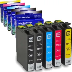 5er Set D&C Tinte für Expression Home XP-5150 Druckerpatronen kompatibel XP5150 Drucker