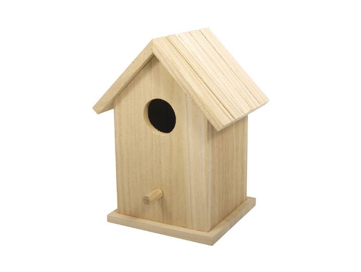 Rayher Holz Vogelhaus Box FSC Mix Credit 12.5 × 10 × 17 cm