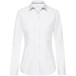 GREIFF Damenbluse langarm PREMIUM Gr. 46 Regular Fit white